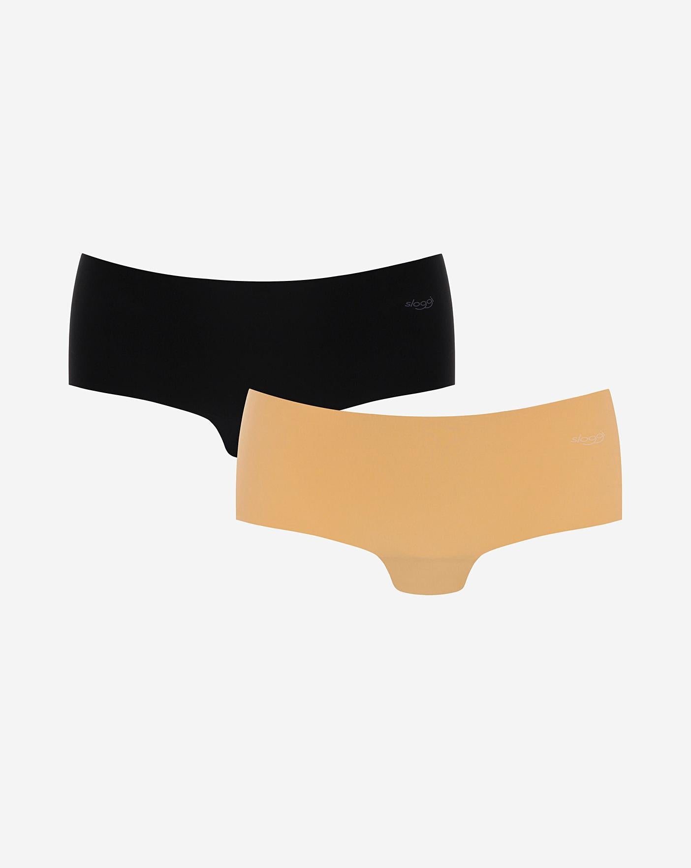  Sloggi Zero 2Pack Microfibre Shorts| Black