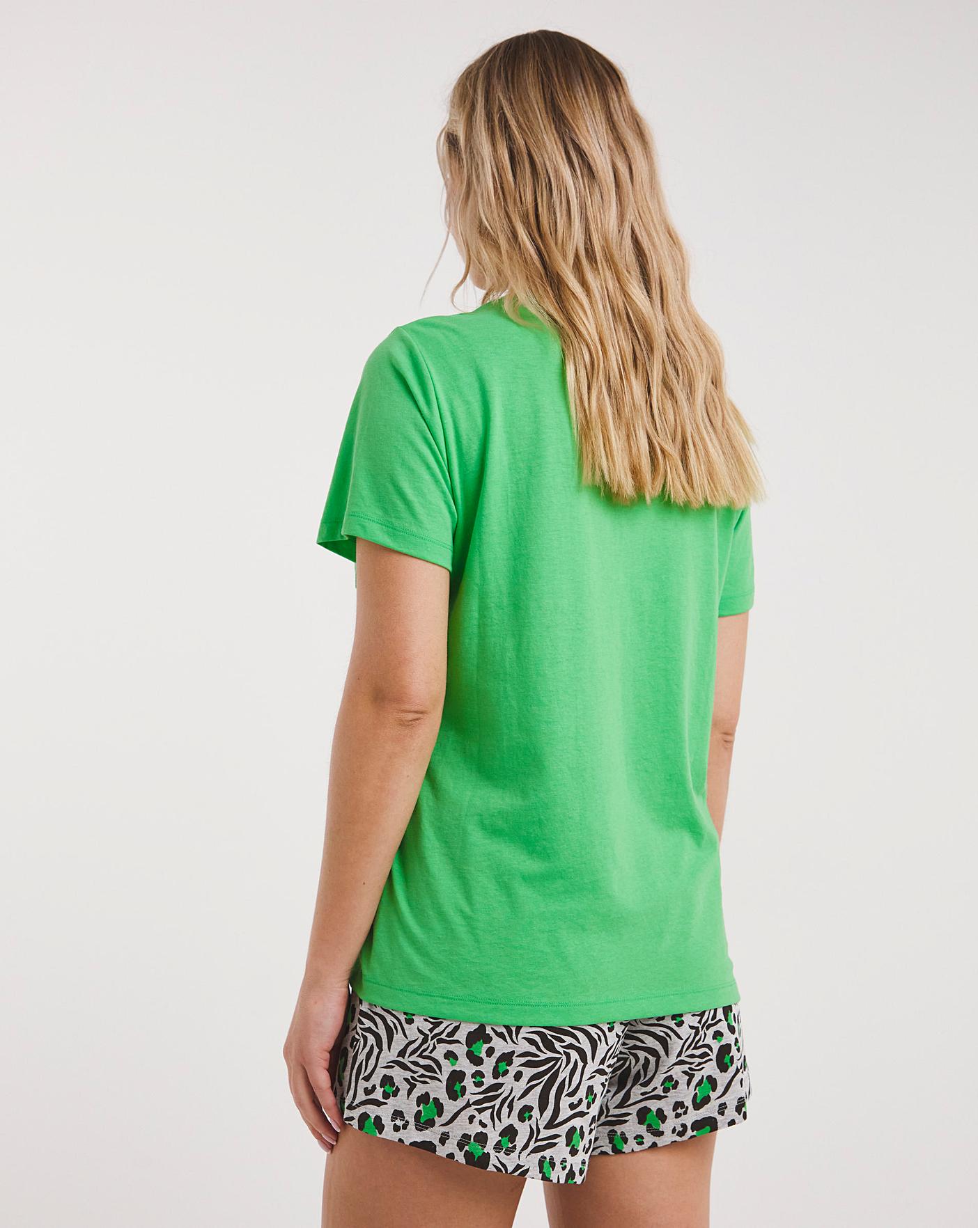  Pretty Secrets Value Pyjama Shortie Set| Animal Print