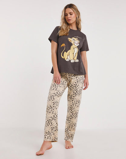 Disney Lion King Pyjama Set| Charcoal