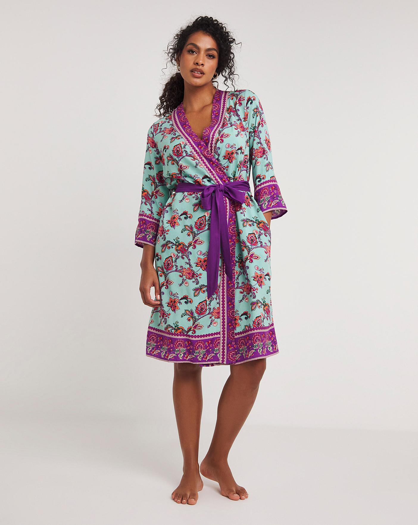  Joe Browns Boho Robe| Mint Purple