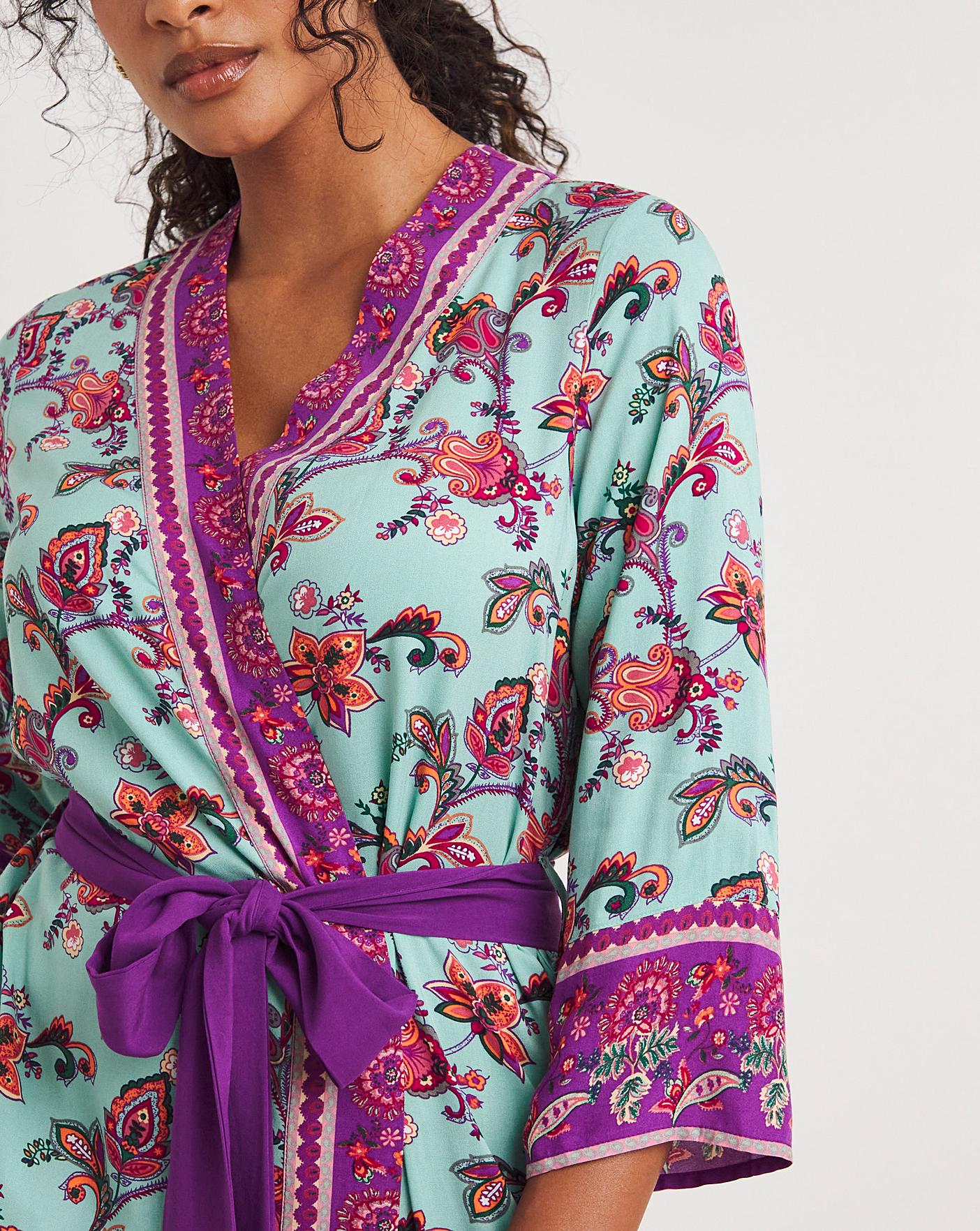  Joe Browns Boho Robe| Mint Purple