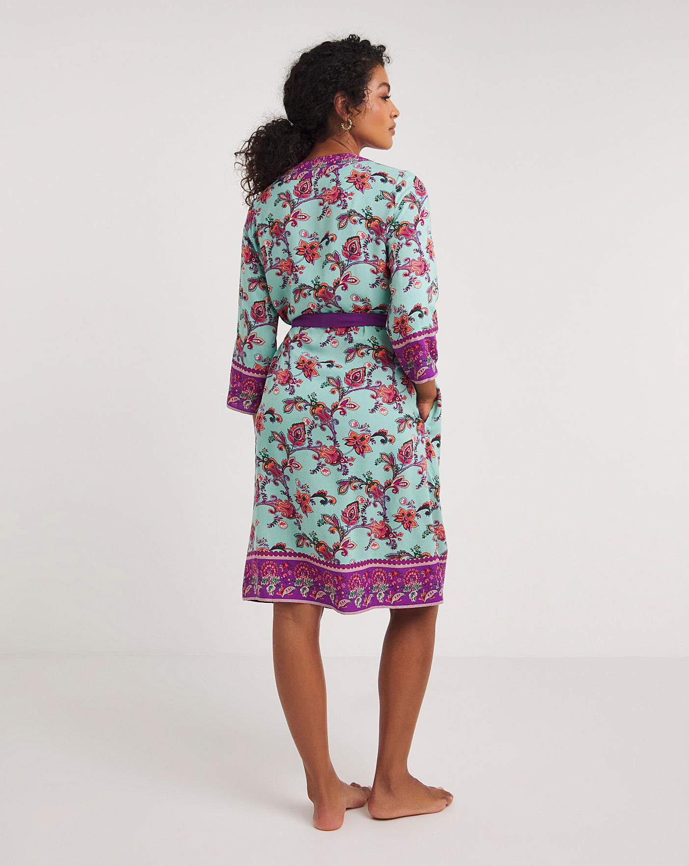  Joe Browns Boho Robe| Mint Purple