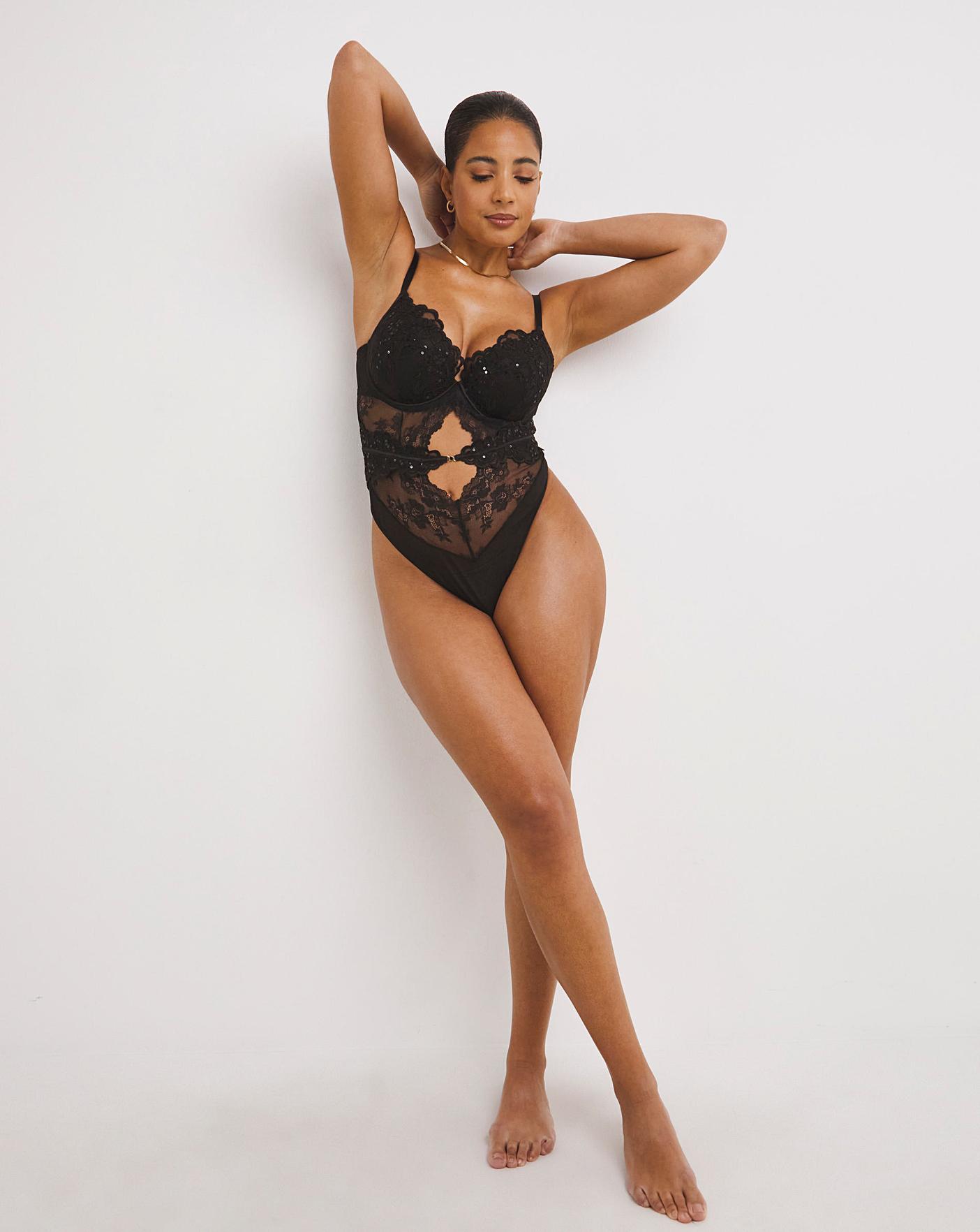  Ann Summers Icon Padded Body| Black