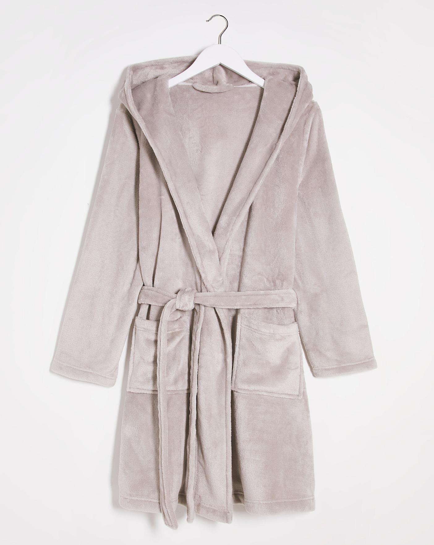  Pretty Secrets Supersoft Dressing Gown| Champagne