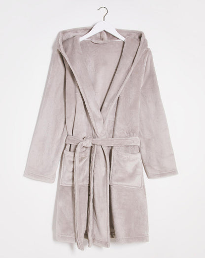 Pretty Secrets Supersoft Dressing Gown| Champagne