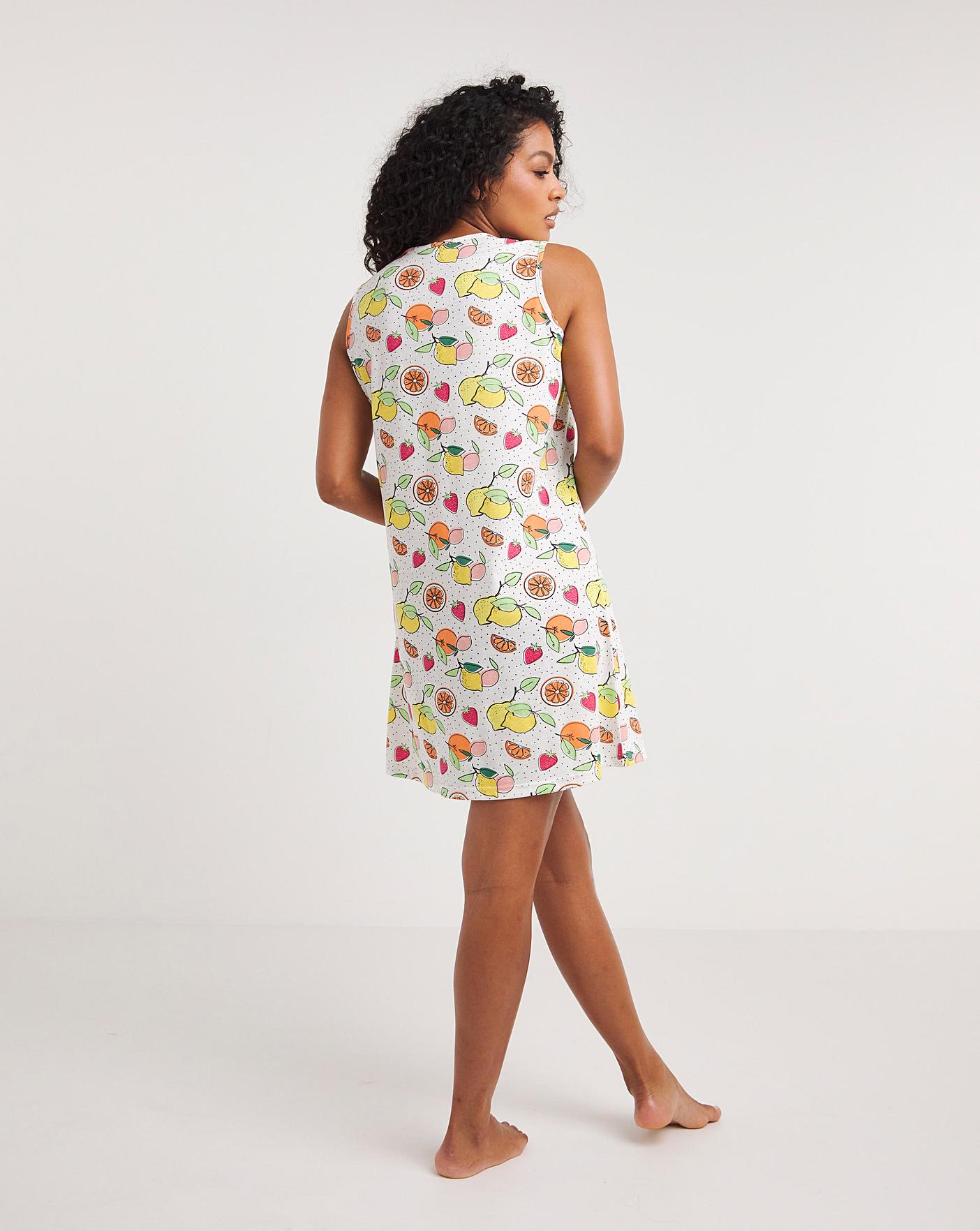  Pretty Secrets Value Sleeveless Nightie Length 39 Inches| Multi