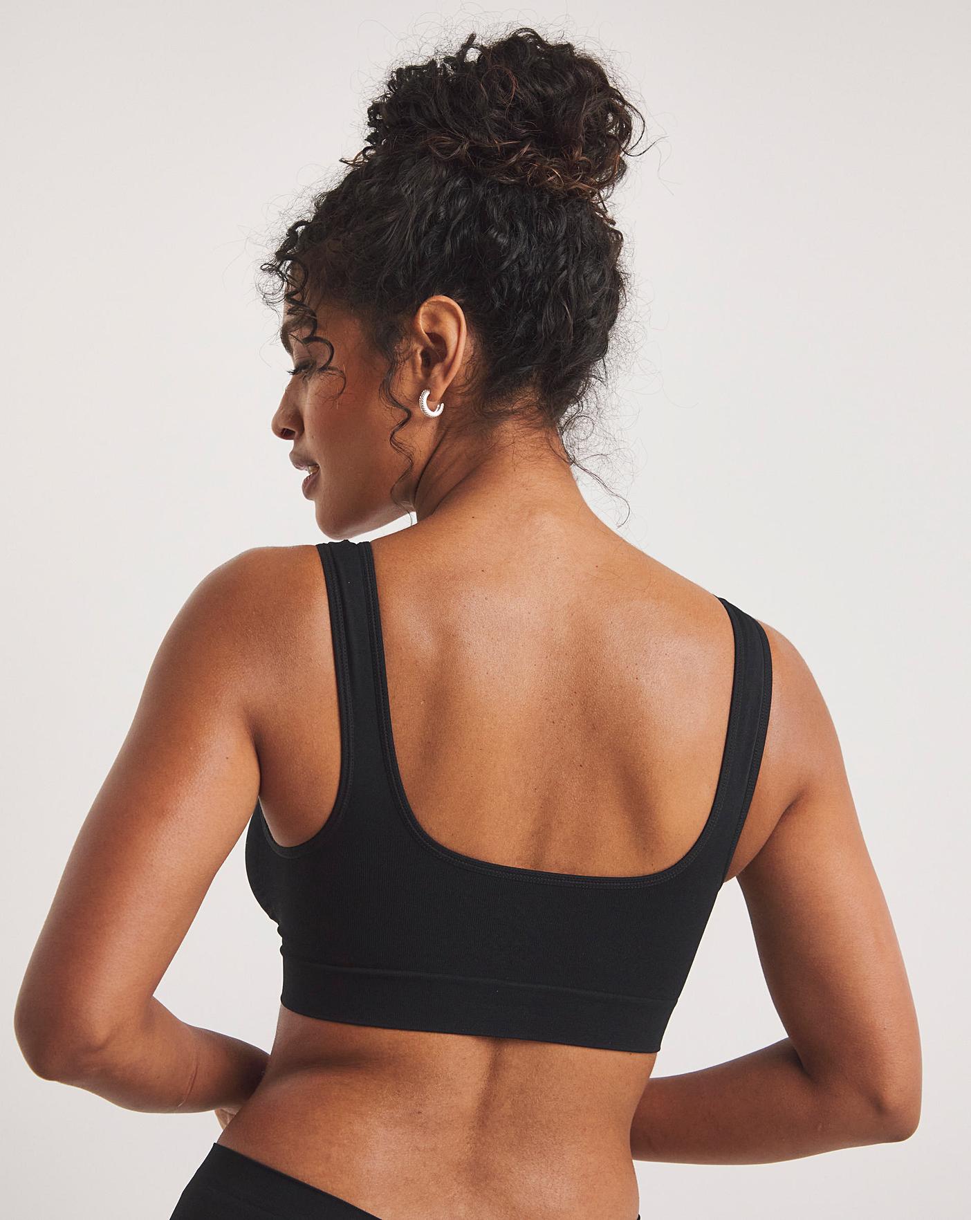  Pretty Secrets 3 Pack Comfort Tops A-D| Black