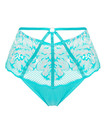  Figleaves Curve Amore Deep Brazilian Brief| Aqua
