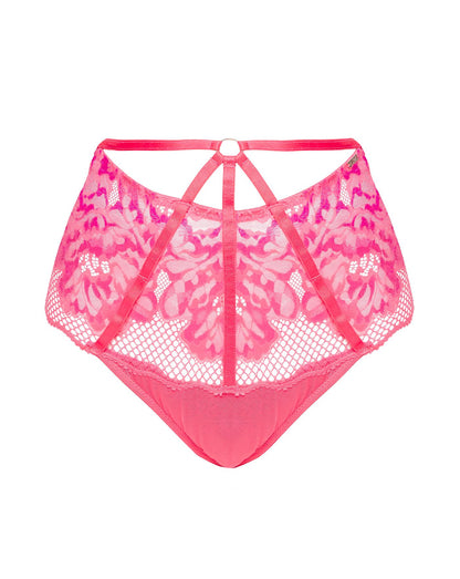  Figleaves Curve Amore Deep Brazilian Brief| Coral