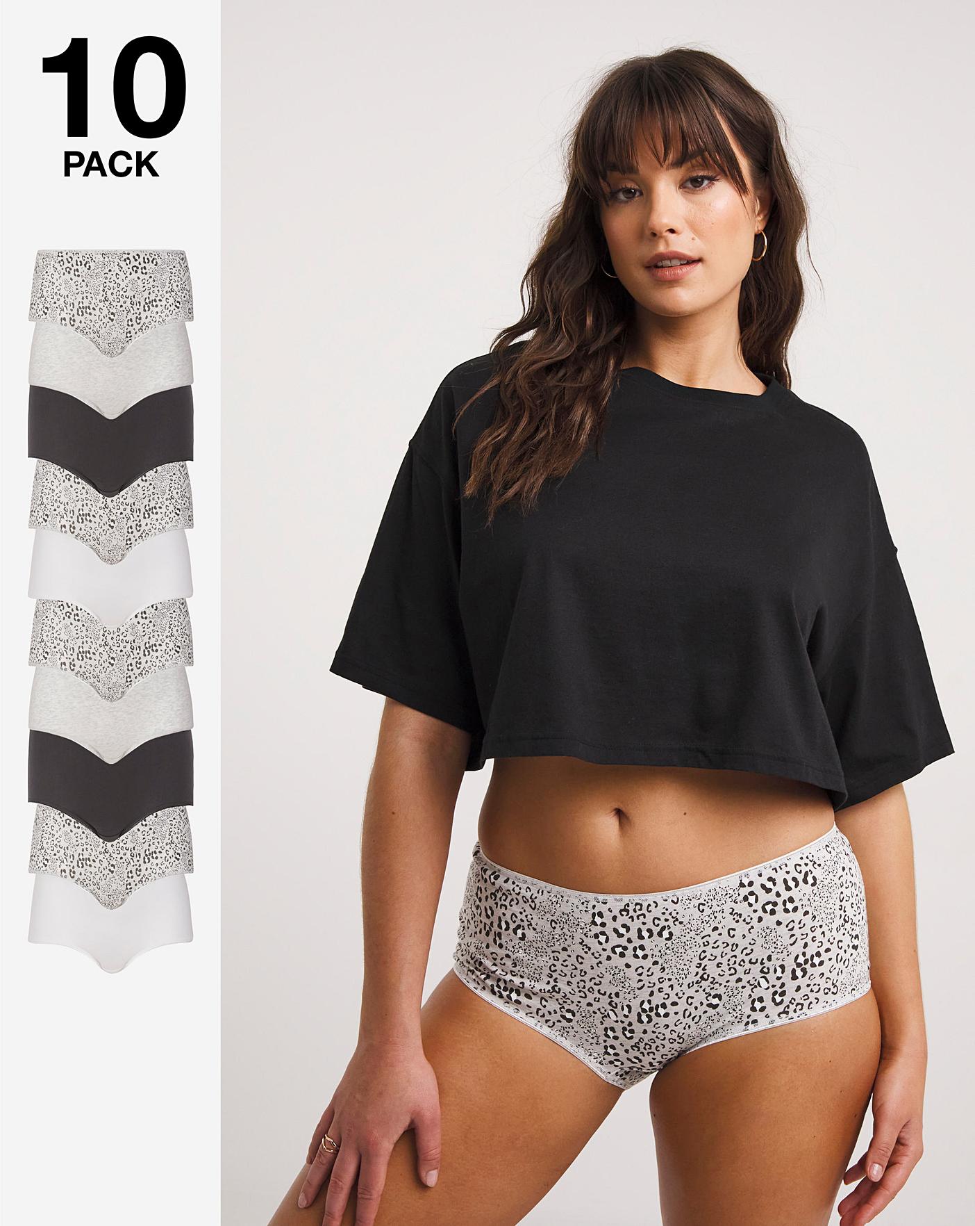  Pretty Secrets 10 Pack Shorts| Grey Animal