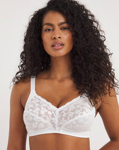  Triumph Delicate Doreen Non Wired Bra| White